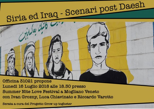 Siria ed Iraq: scenari post Daesh a Mogliano