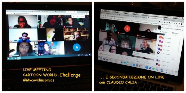 Luglio 2020 – Cartoon World Challenge con Claudio Calia