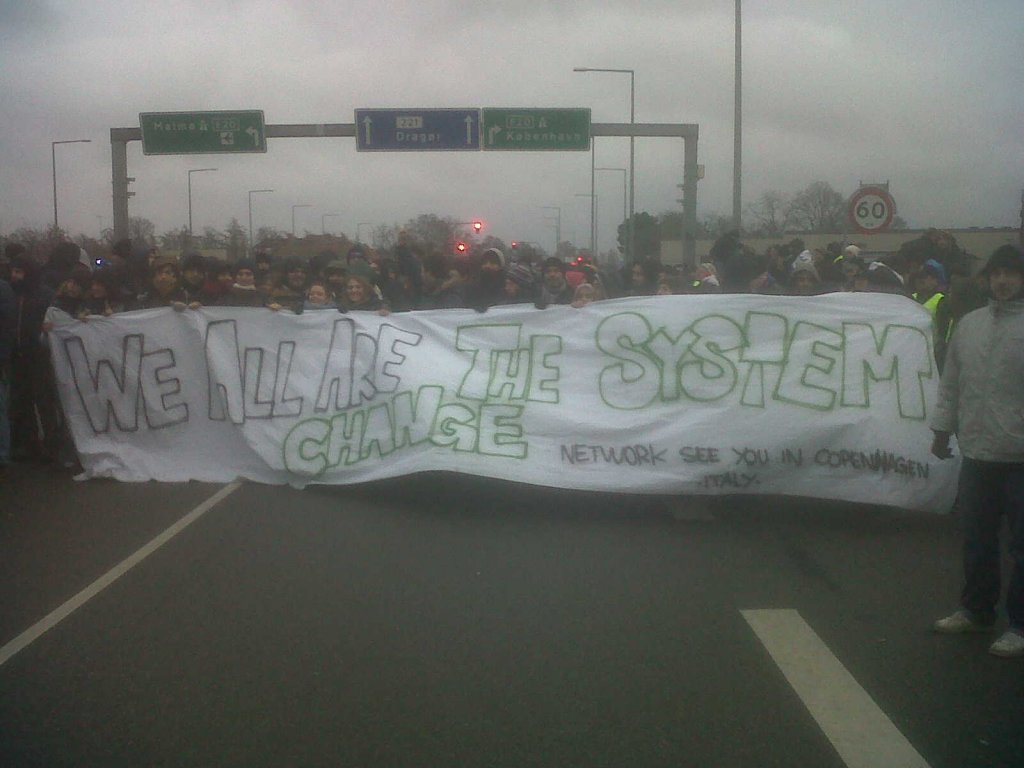 Dicembre 2009- Copenaghen: change the system not the climate