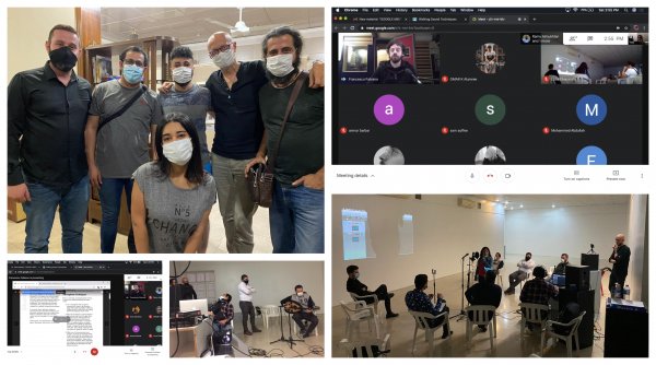 Iraq – Sound check con Walking Arts