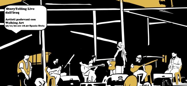 Storytelling live sull’Iraq: artisti padovani con Walking Art